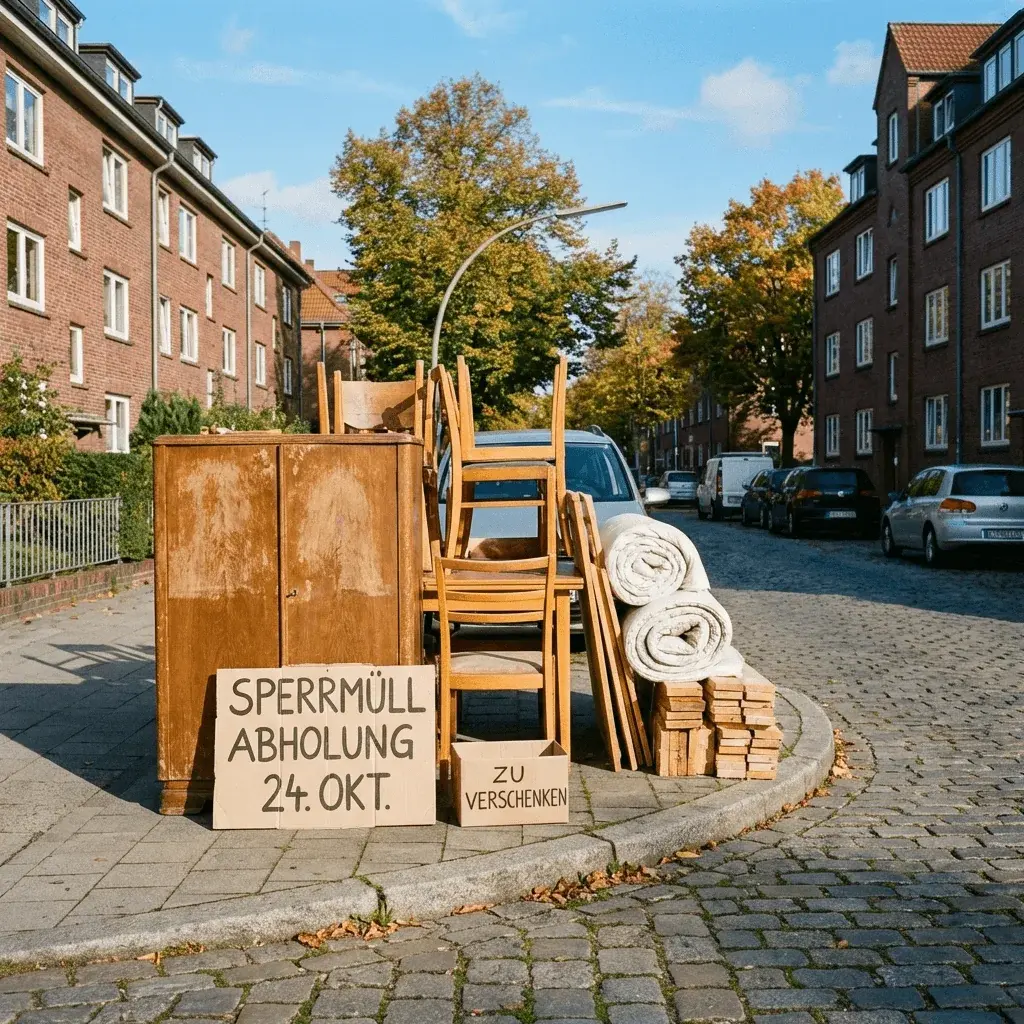 Was darf in den Sperrmüll?