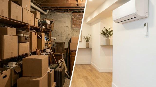 Entrümpelung vor Sanierung in Ludwigsburg – Keller räumen für Heizungstausch und energetische Modernisierung